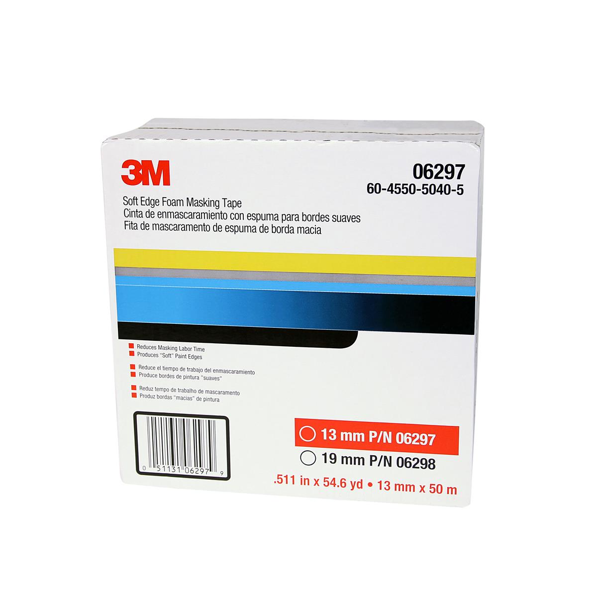 3M™ PN 06297 门缝封胶条, 13毫米 x 50米