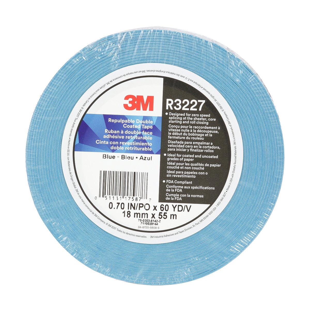 3M™ 可再浆化双面拼接胶带R3227
