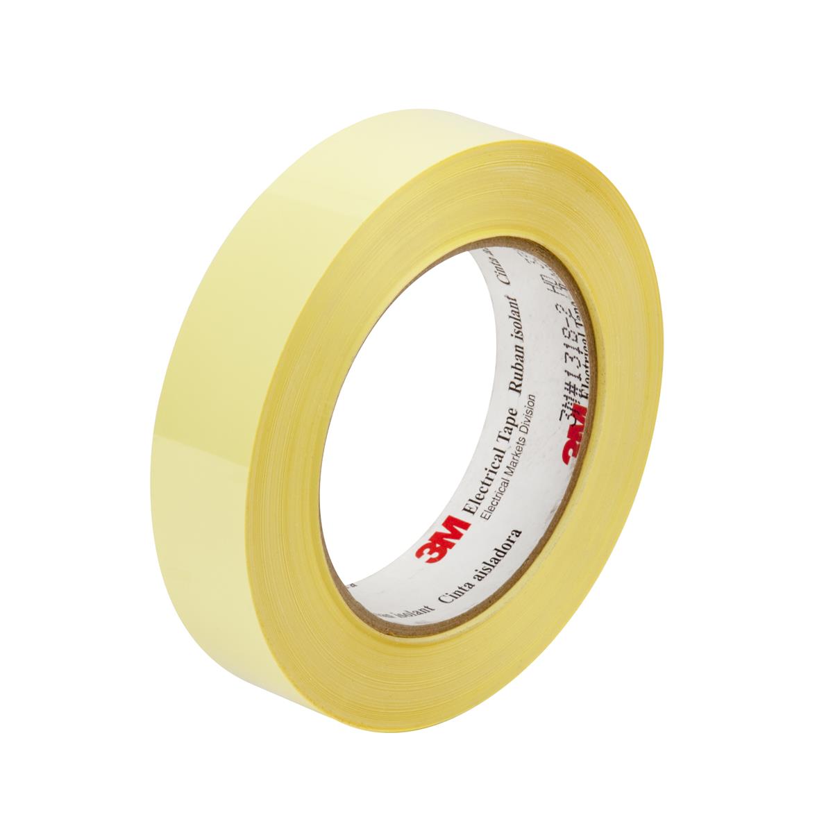 3M™ 聚脂薄膜绝缘胶带 1350F-2, 黄色, 1219 毫米 x 66 米