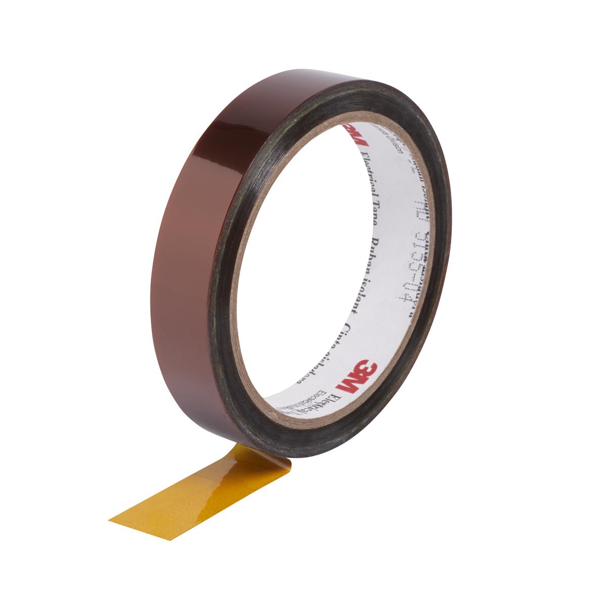3M™ 电气绝缘胶带92, 1 密尔, 3寸塑料芯, 12 英寸 x 36 码