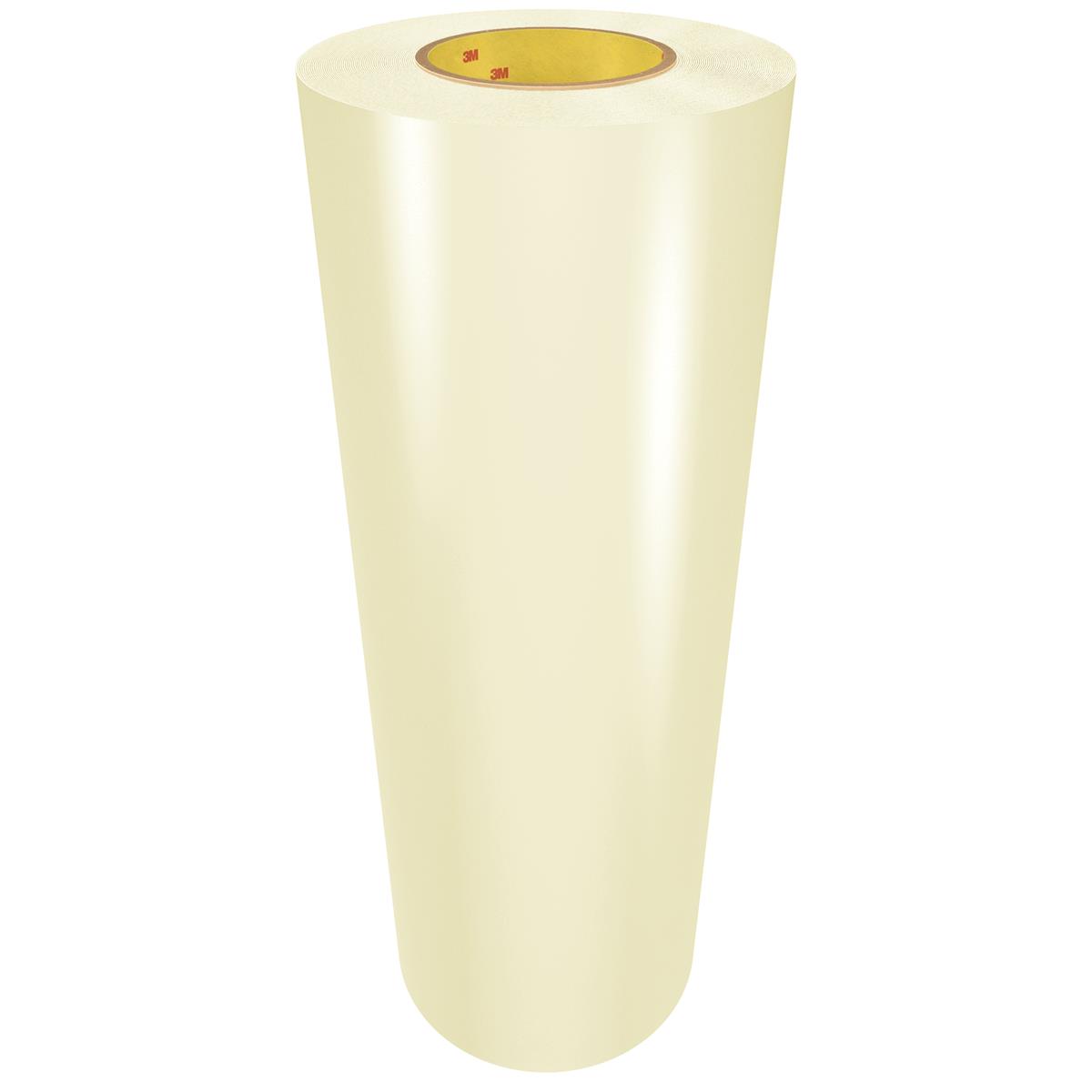 带有Comply™ 胶粘剂系统的3M™ Cushion-Mount™ Pro贴版胶带, 21020, 白色, 18 英寸 x 25 码, 20 密耳, 每箱1卷
