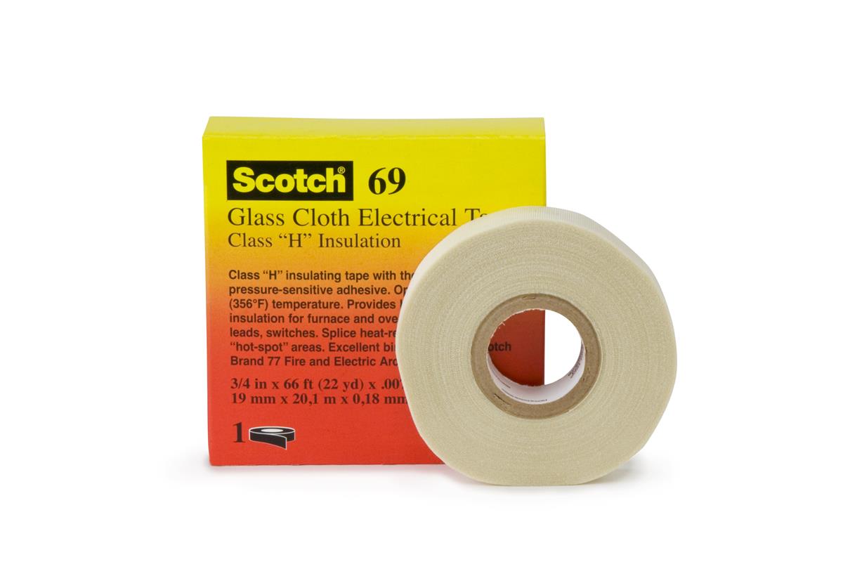 3M™ 电气绝缘胶带 69, 48 英寸 x 36 码